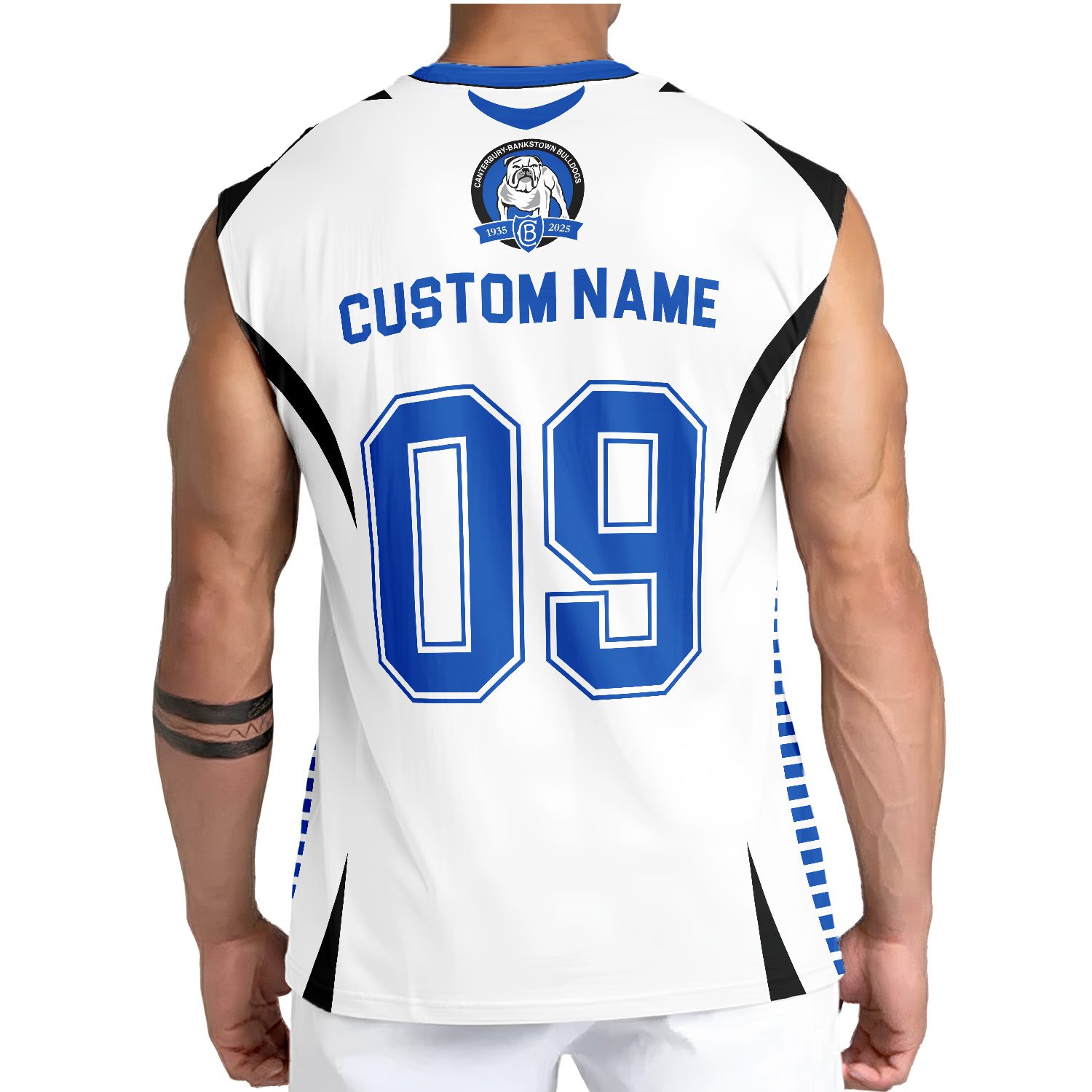 Canterbury-Bankstown Bulldogs Personalized Tank Top Gift For Fans Canterbury-Bankstown Bulldogs Personalized Tank Top Gift For Fans