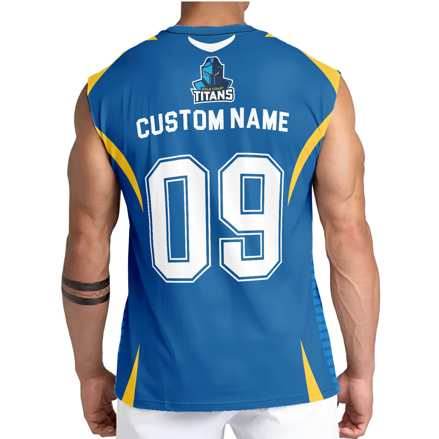 Gold Coast Titans Personalized Tank Top Gift For Fans Gold Coast Titans Personalized Tank Top Gift For Fans