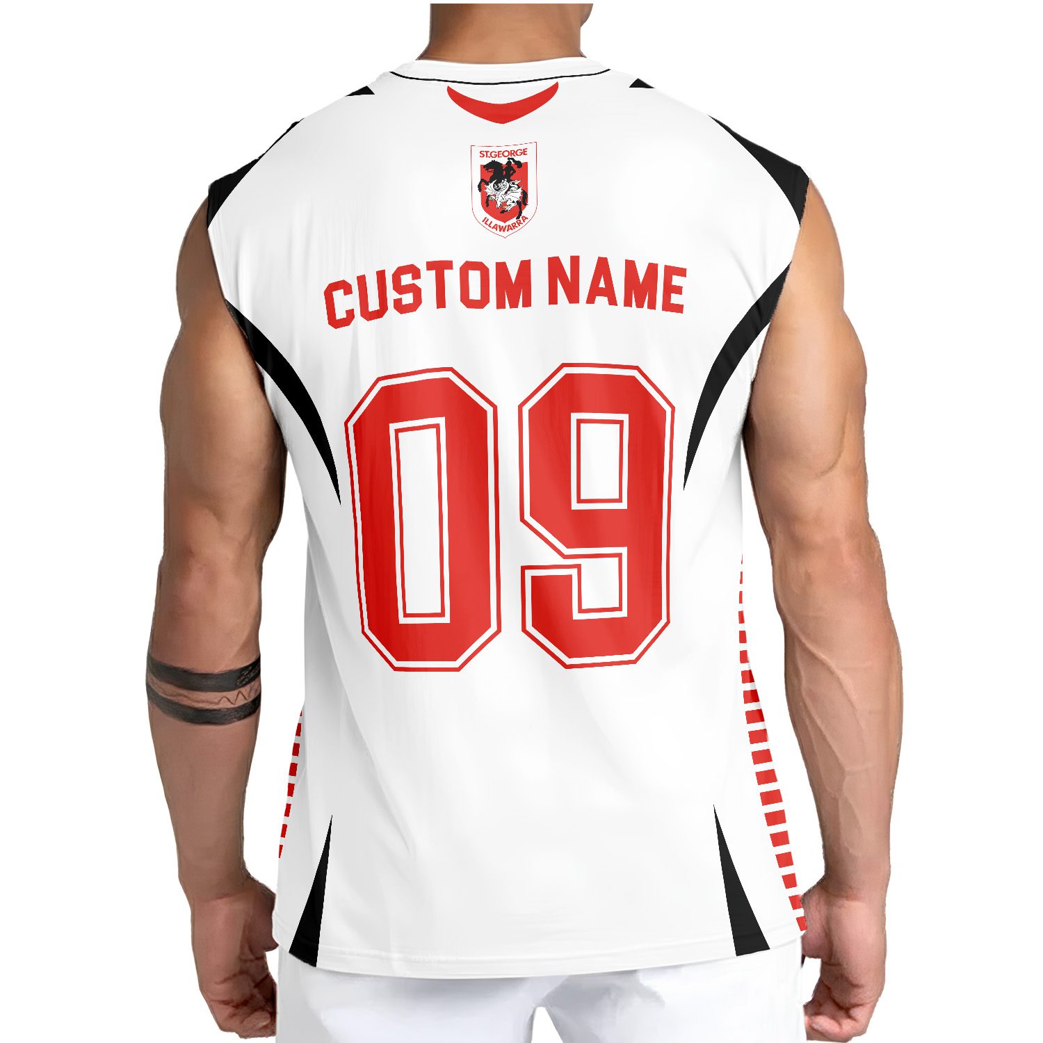St. George Illawarra Dragons Personalized Tank Top Gift For Fans St. George Illawarra Dragons Personalized Tank Top Gift For Fans