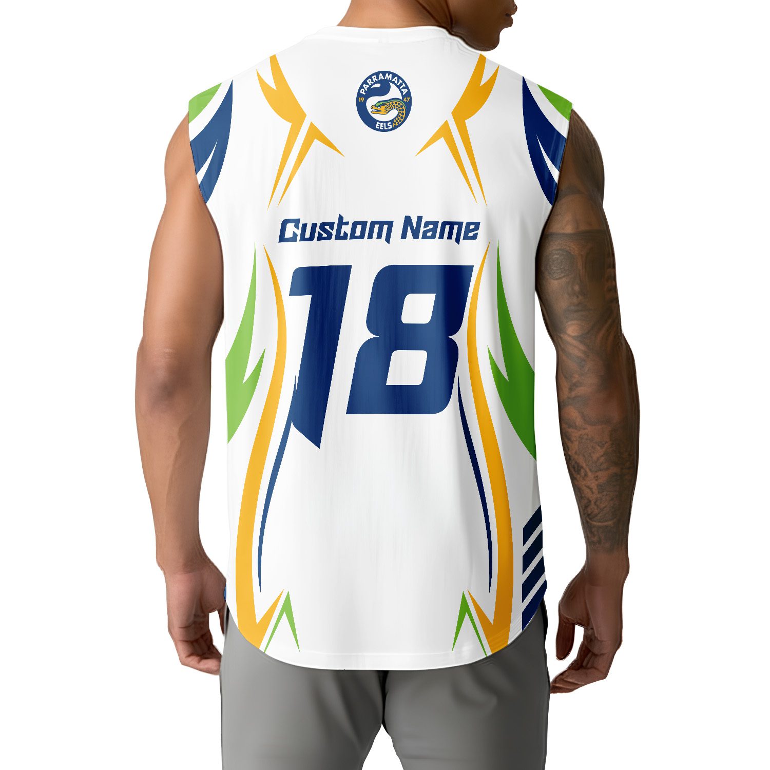 Parramatta Eels Personalized Tank Top Gift For Fans Parramatta Eels Personalized Tank Top Gift For Fans