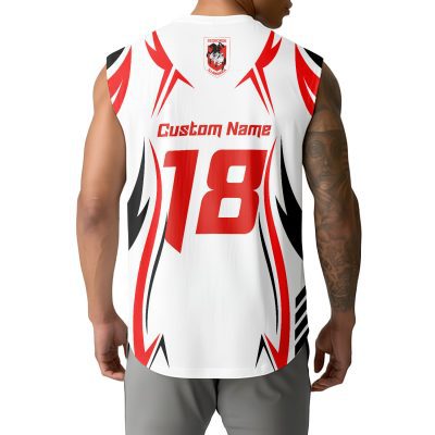 St. George Illawarra Dragons Personalized Tank Top Gift For Fans
