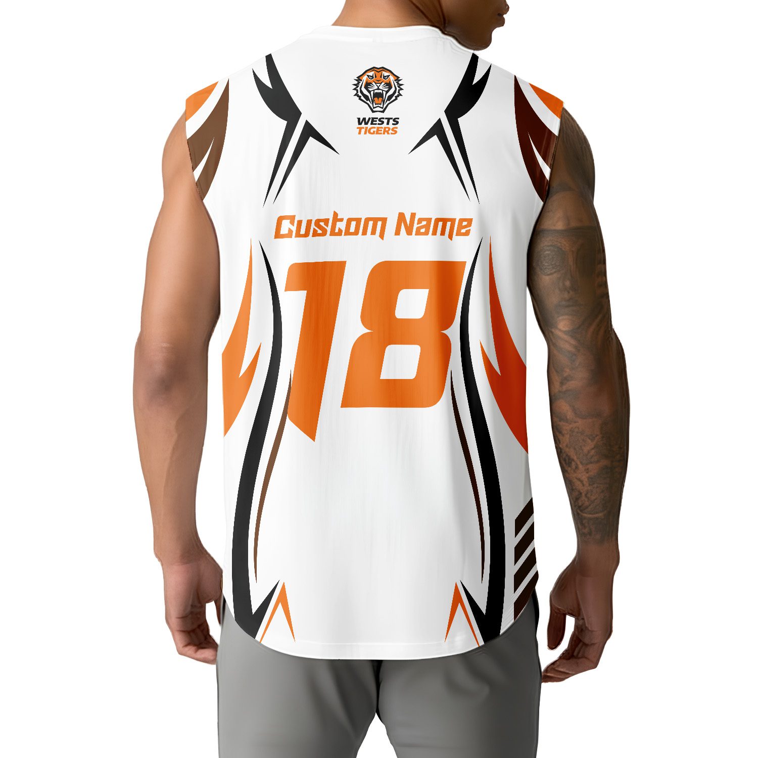 Wests Tigers Personalized Tank Top Gift For Fans Wests Tigers Personalized Tank Top Gift For Fans