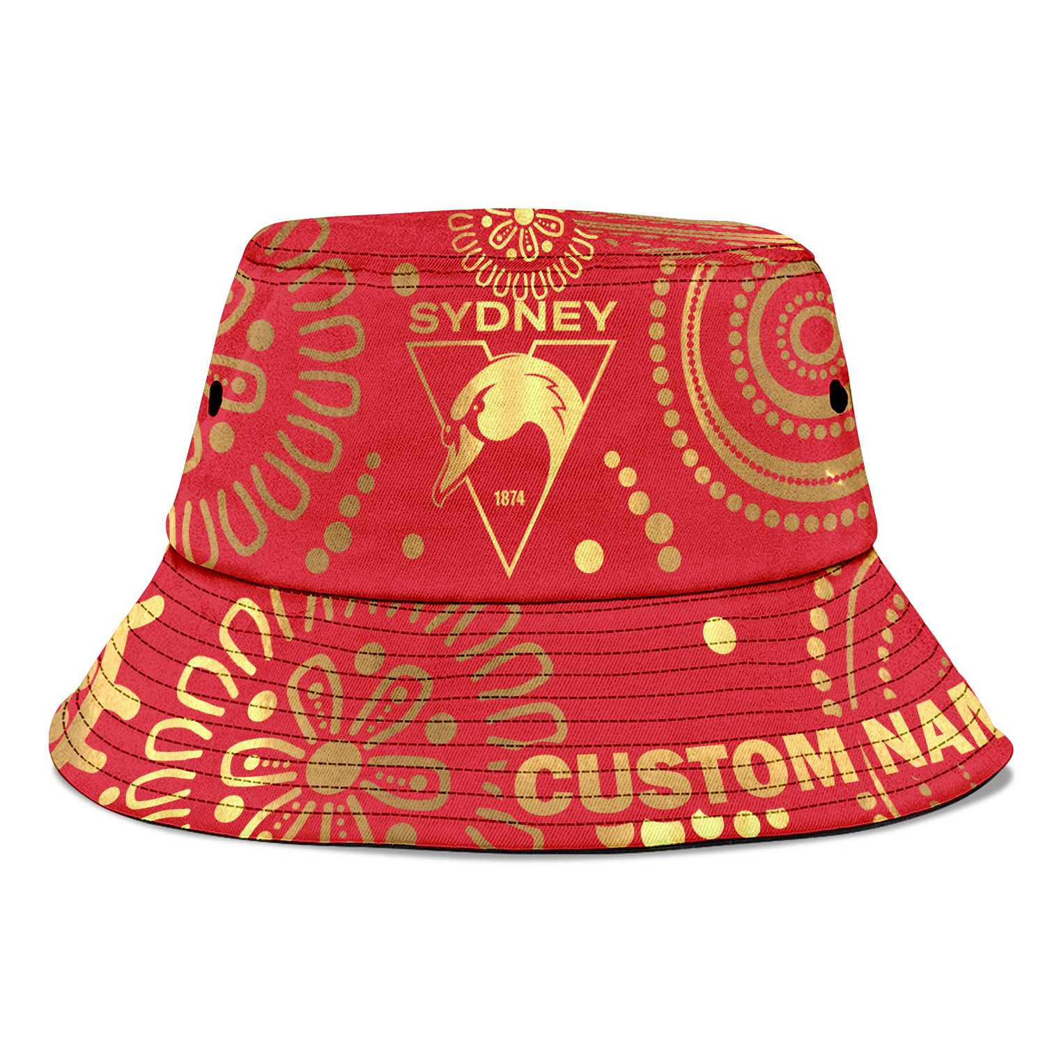 Sydney Swans Sports Personalized Bucket Hat Gift For Fans Sydney Swans Sports Personalized Bucket Hat Gift For Fans