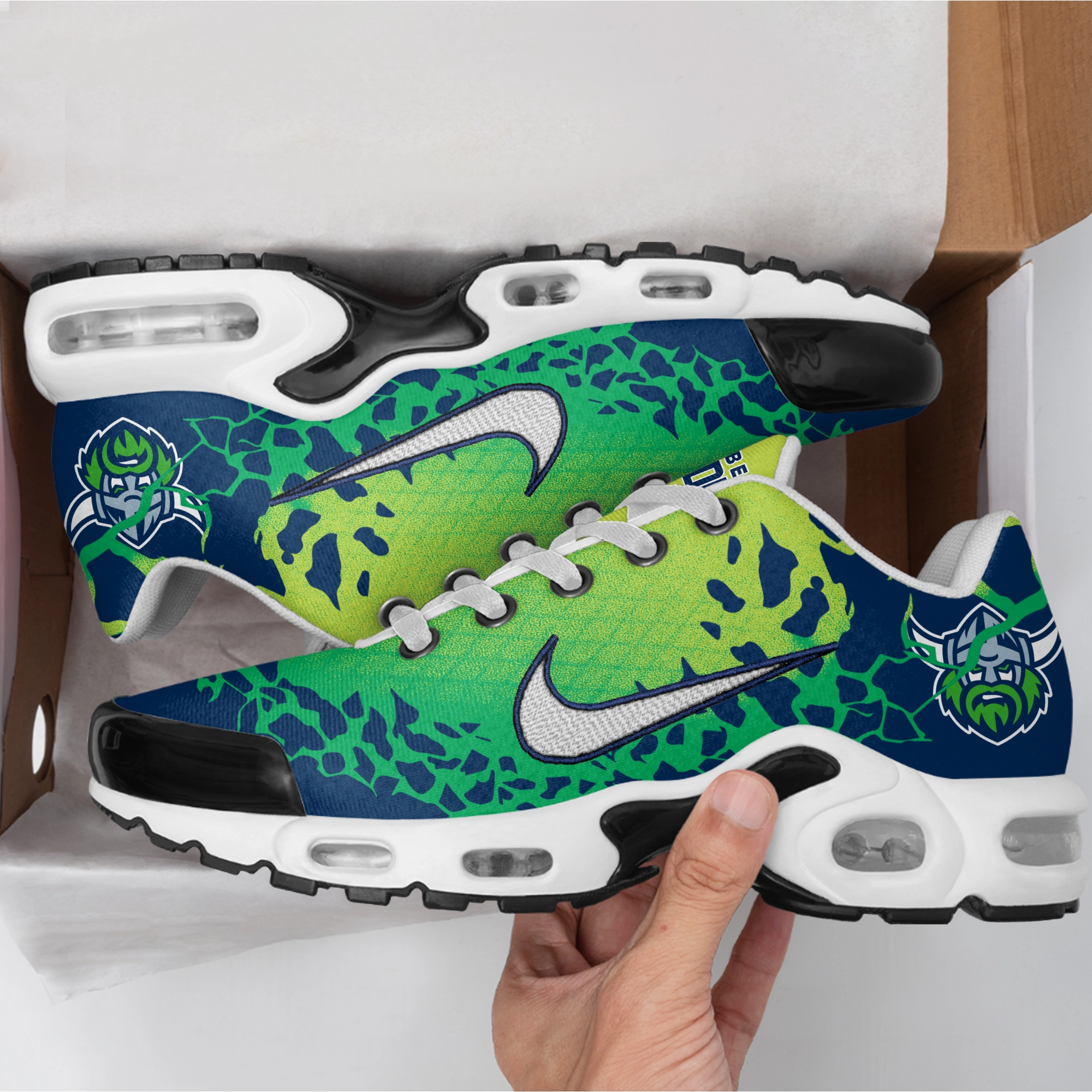 Canberra Raiders Sports Air Max Plus Sneakers For Men And Women Canberra Raiders Sports Air Max Plus Sneakers For Men And Women