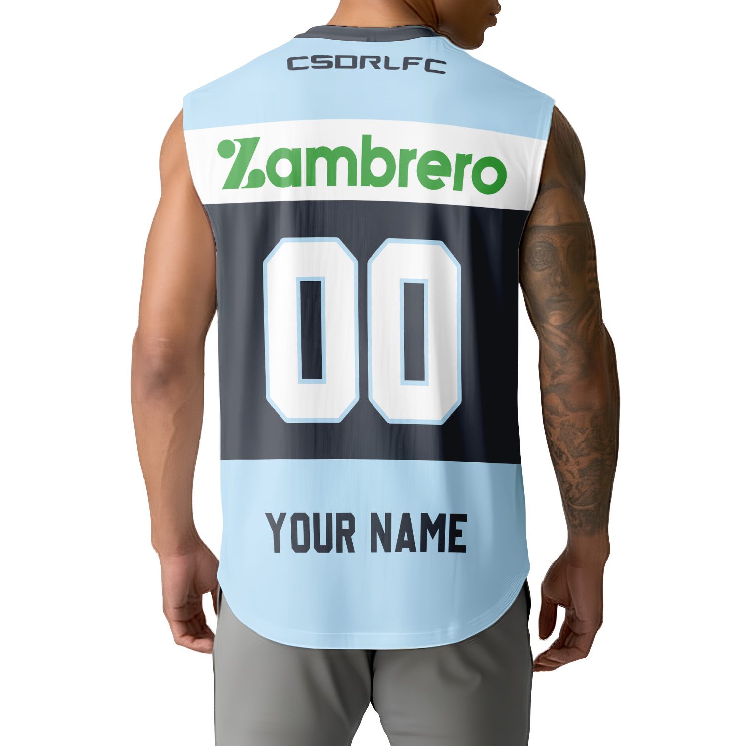 Cronulla-Sutherland Sharks Personalized Tank Top Gift For Fans Cronulla-Sutherland Sharks Personalized Tank Top Gift For Fans