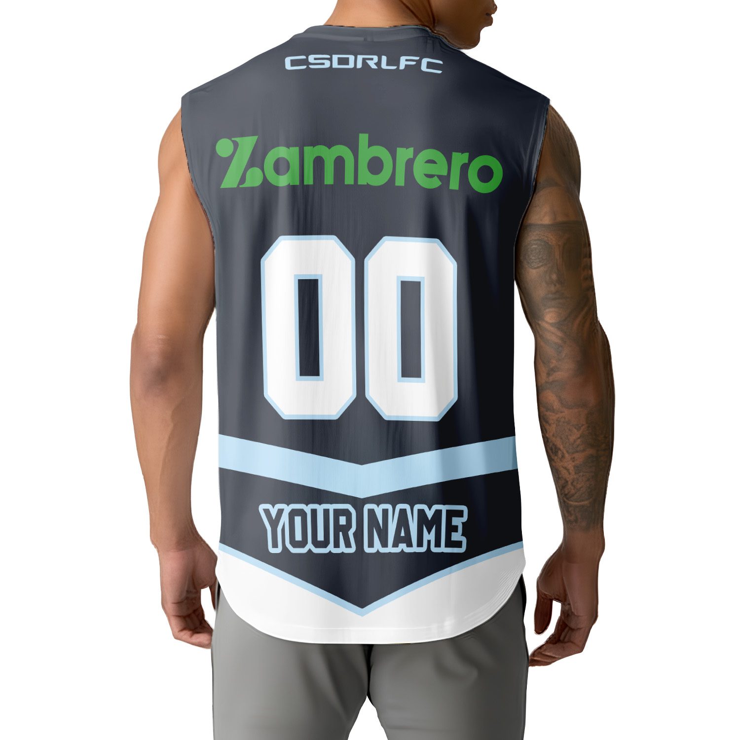 Cronulla-Sutherland Sharks Personalized Tank Top Gift For Fans Cronulla-Sutherland Sharks Personalized Tank Top Gift For Fans