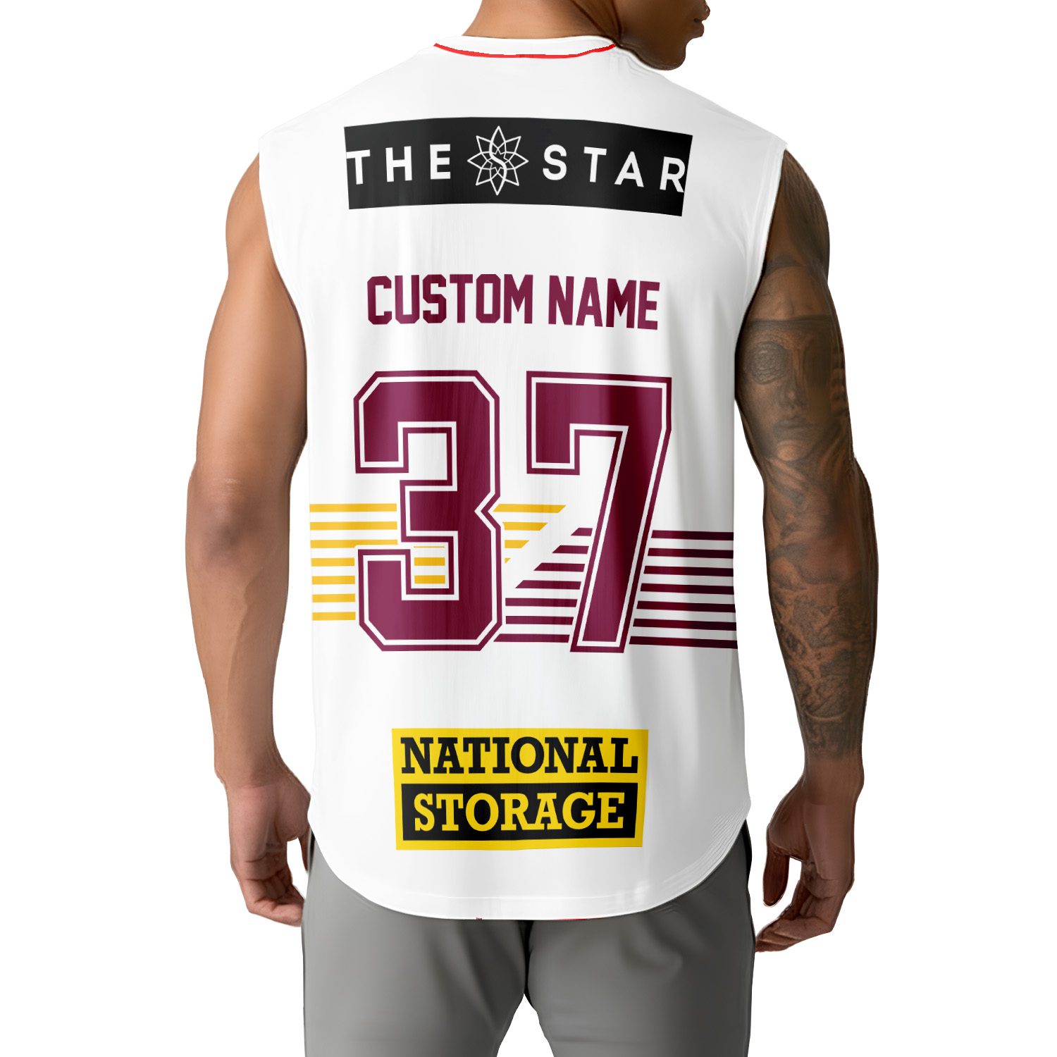 Brisbane Broncos Personalized Tank Top Gift For Fans Brisbane Broncos Personalized Tank Top Gift For Fans
