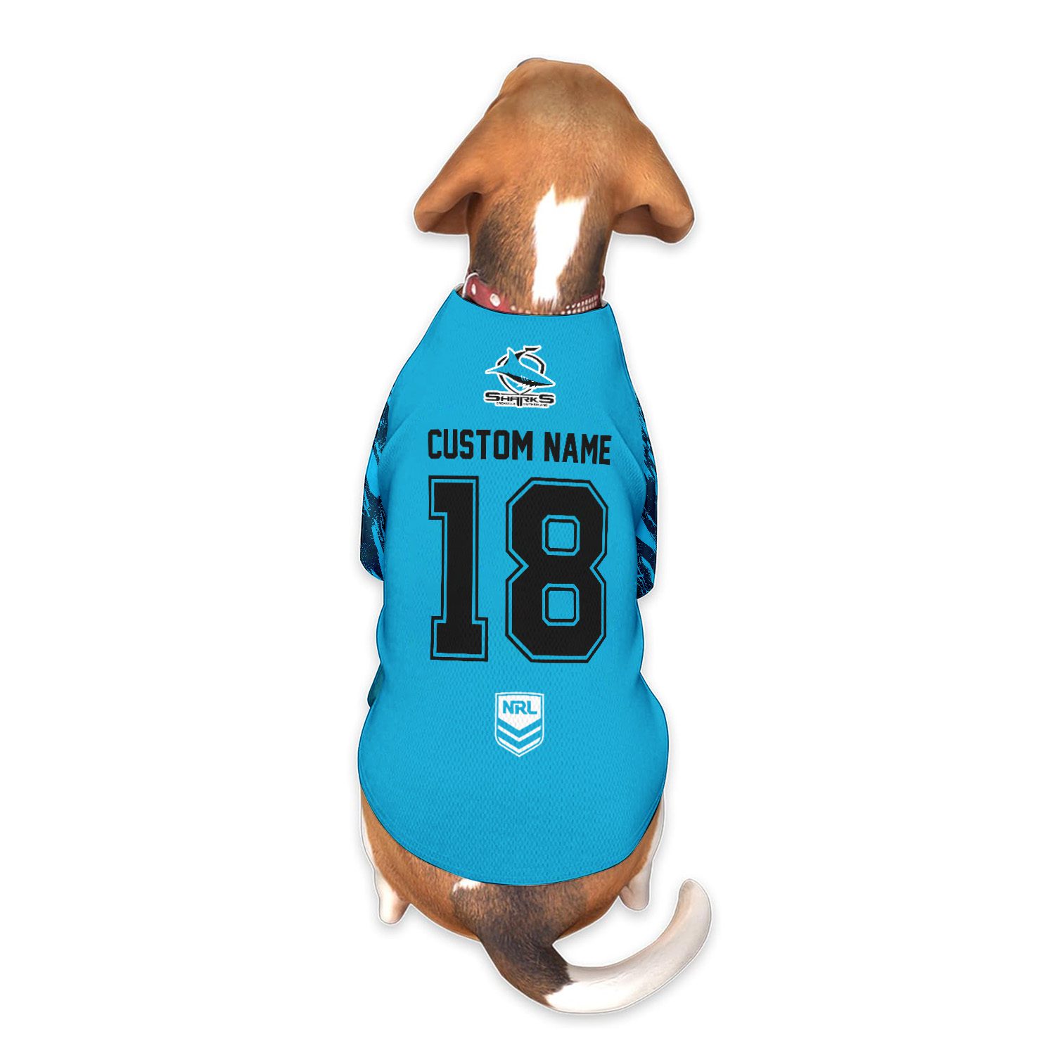 Cronulla-Sutherland Sharks Personalized Pet Baseball Jersey Gift For Fans Cronulla-Sutherland Sharks Personalized Pet Baseball Jersey Gift For Fans