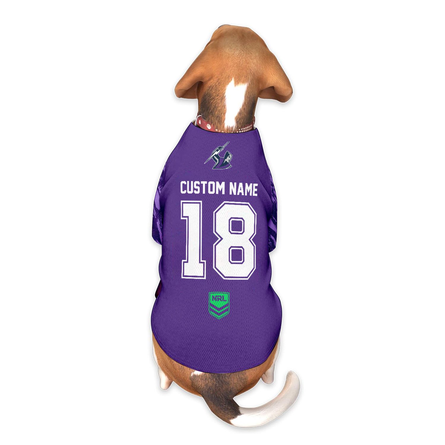 Melbourne Storm Personalized Pet Baseball Jersey Gift For Fans Melbourne Storm Personalized Pet Baseball Jersey Gift For Fans