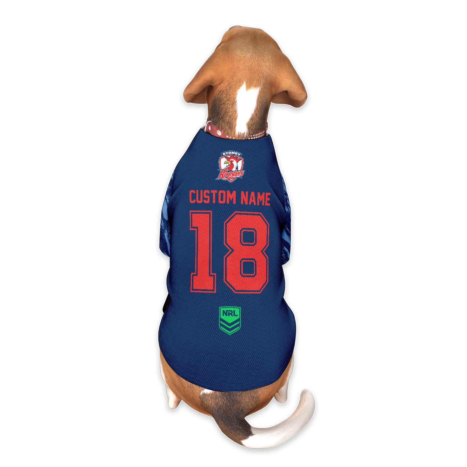Sydney Roosters Personalized Pet Baseball Jersey Gift For Fans Sydney Roosters Personalized Pet Baseball Jersey Gift For Fans