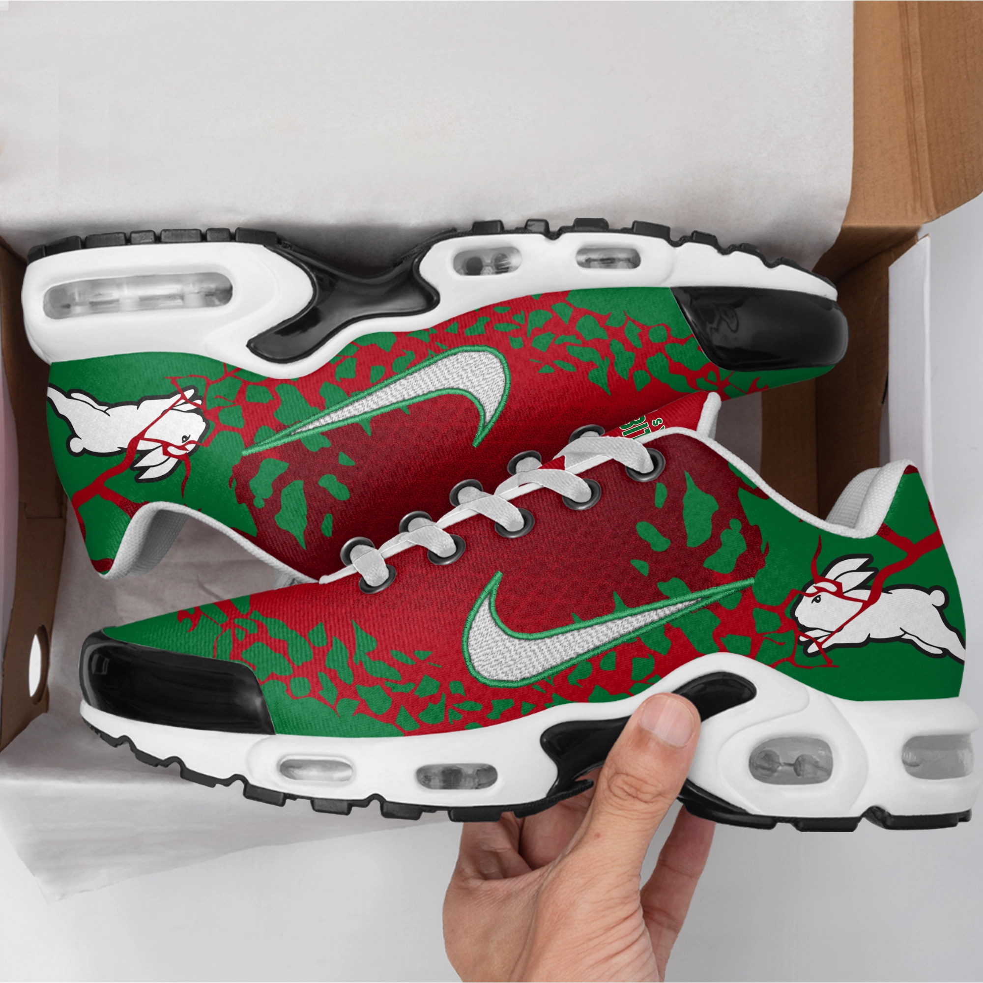 South Sydney Rabbitohs Sports Air Max Plus Sneakers For Men And Women South Sydney Rabbitohs Sports Air Max Plus Sneakers For Men And Women