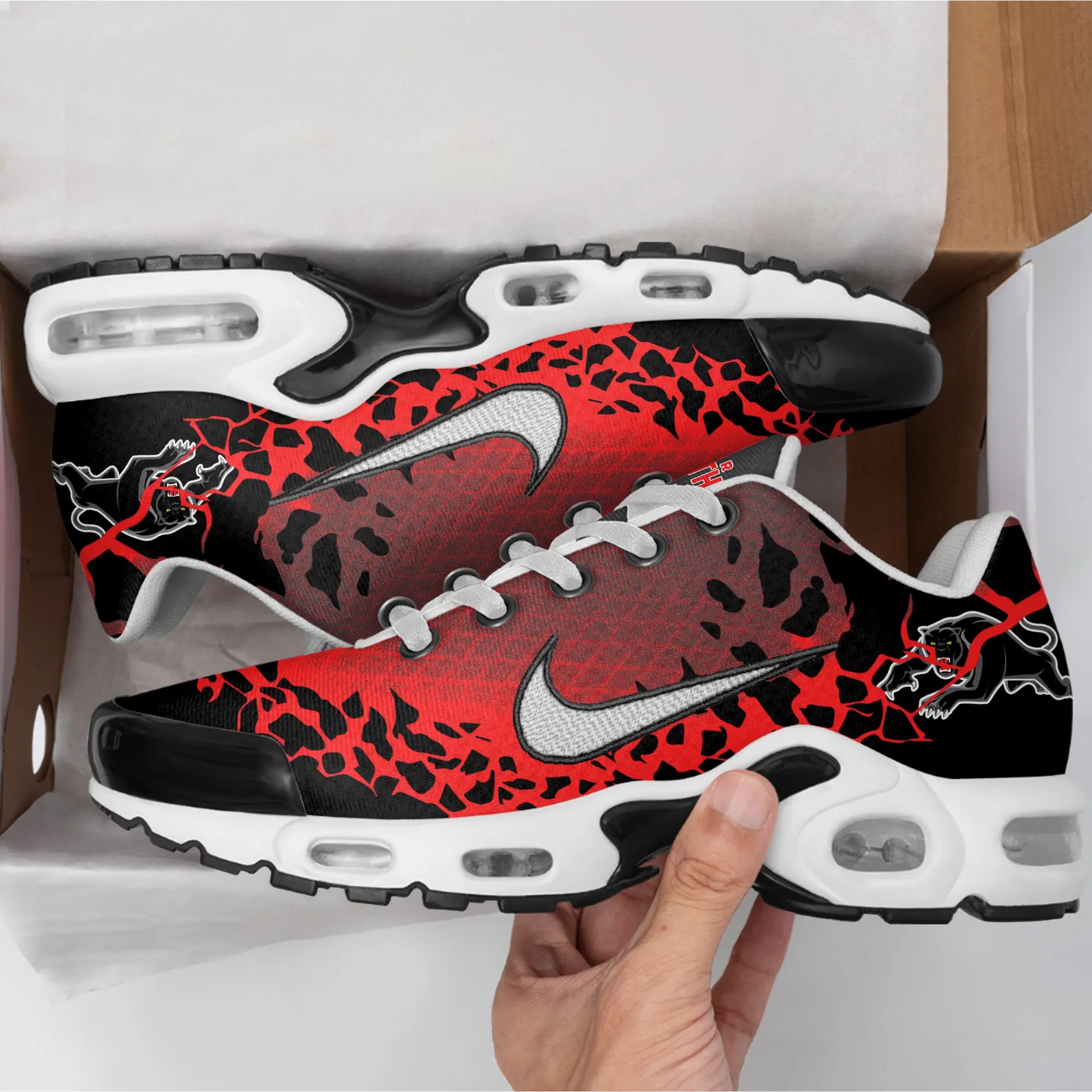 Penrith Panthers Sports Air Max Plus Sneakers For Men And Women Penrith Panthers Sports Air Max Plus Sneakers For Men And Women