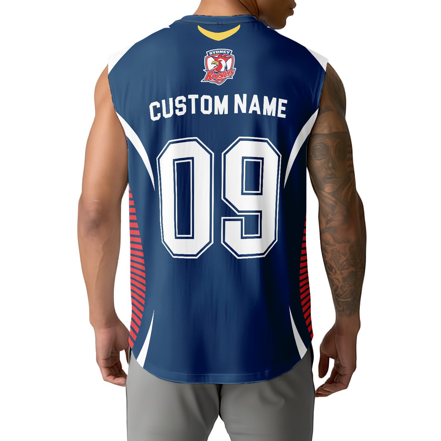 Sydney Roosters Personalized Tank Top Gift For Fans Sydney Roosters Personalized Tank Top Gift For Fans