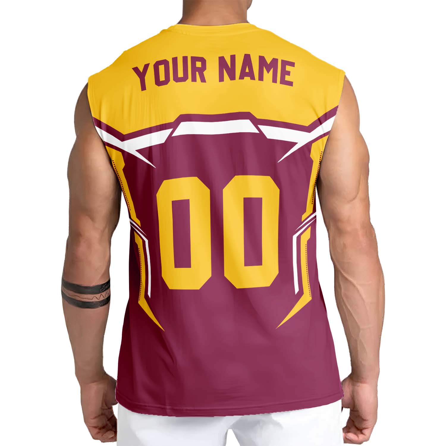 NRL Brisbane Broncos Personalized Tank Top Gift For Fans NRL Brisbane Broncos Personalized Tank Top Gift For Fans