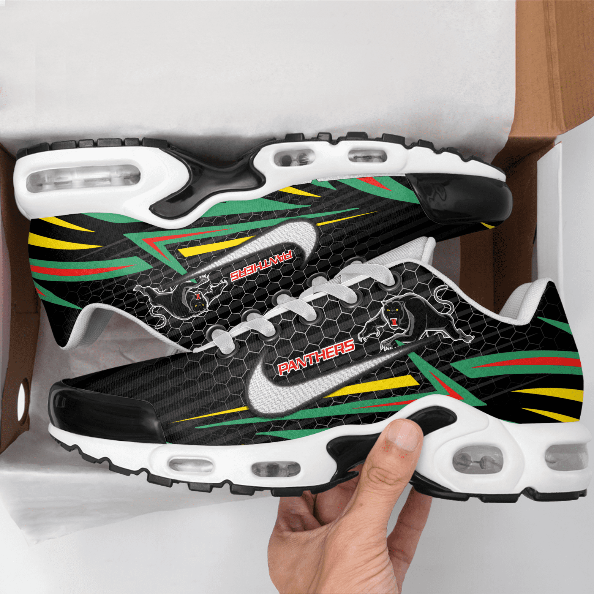 Penrith Panthers Sports Air Max Plus Sneakers For Men And Women Penrith Panthers Sports Air Max Plus Sneakers For Men And Women