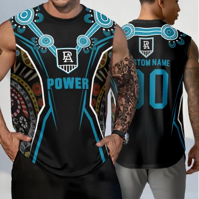 Port Adelaide Personalized Tank Top Gift For Fans
