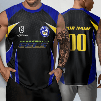 Parramatta Eels Personalized Tank Top Gift For Fans