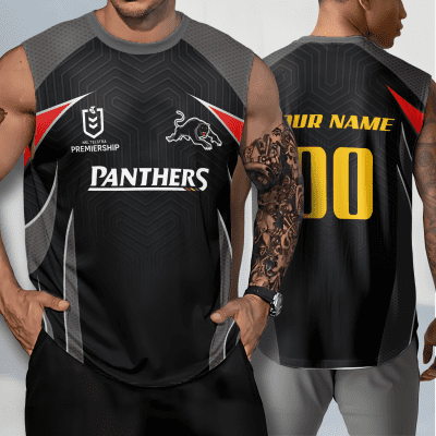 Penrith Panthers Personalized Tank Top Gift For Fans