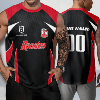 Sydney Roosters Personalized Tank Top Gift For Fans