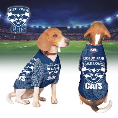 Geelong Cats Personalized Pet Baseball Jersey Gift For Fans