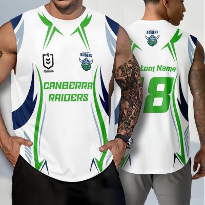Canberra Raiders Personalized Tank Top Gift For Fans