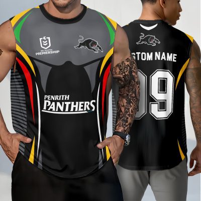 Penrith Panthers Personalized Tank Top Gift For Fans