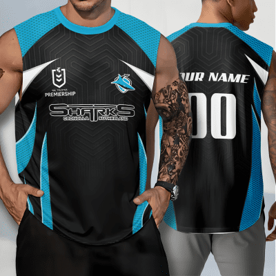 Cronulla-Sutherland Sharks Personalized Tank Top Gift For Fans