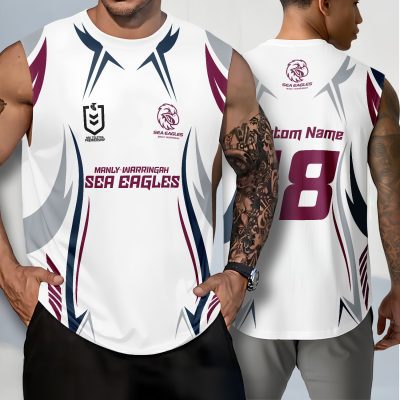 Manly Warringah Sea Eagles Personalized Tank Top Gift For Fans