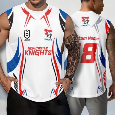 Newcastle Knights Personalized Tank Top Gift For Fans
