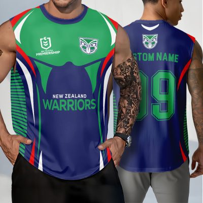 New Zealand Warriors Personalized Tank Top Gift For Fans