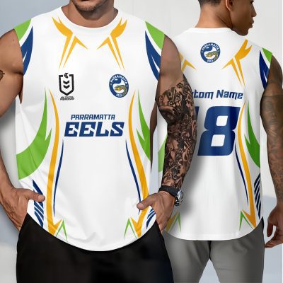 Parramatta Eels Personalized Tank Top Gift For Fans