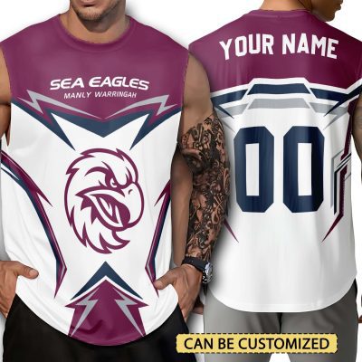 Manly Warringah Sea Eagles Personalized Tank Top Gift For Fans