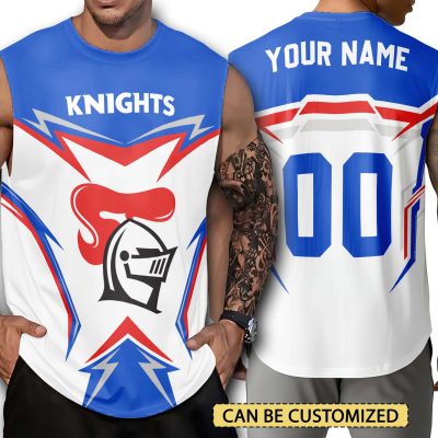 Newcastle Knights Personalized Tank Top Gift For Fans