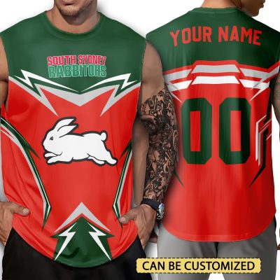 South Sydney Rabbitohs Personalized Tank Top Gift For Fans