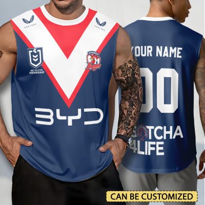 Sydney Roosters Personalized Tank Top Gift For Fans