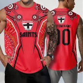 St Kilda Saints Personalized Tank Top Gift For Fans