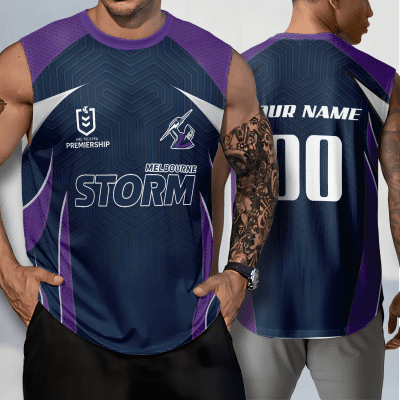 Melbourne Storm Personalized Tank Top Gift For Fans