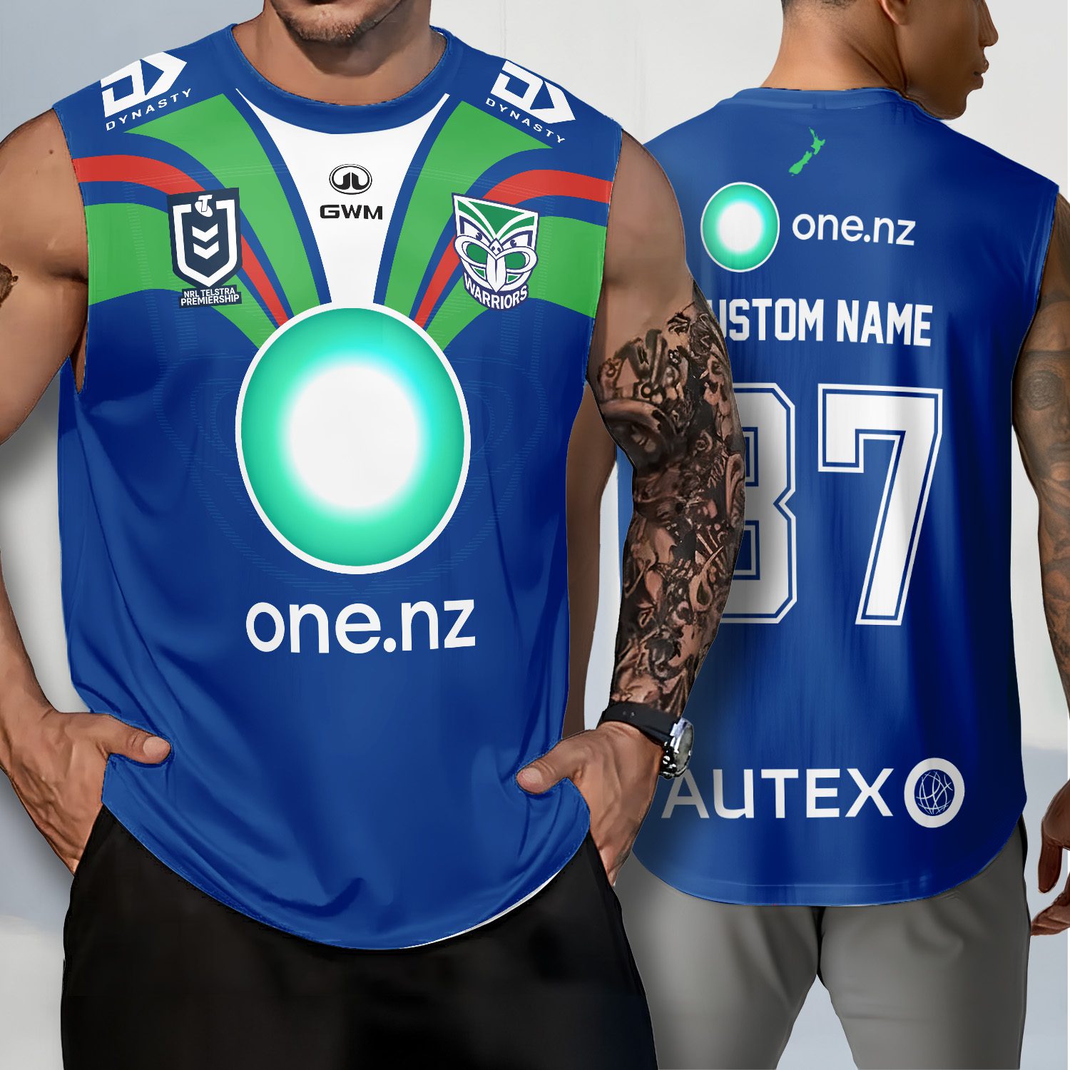 New Zealand Warriors Personalized Tank Top Gift For Fans New Zealand Warriors Personalized Tank Top Gift For Fans