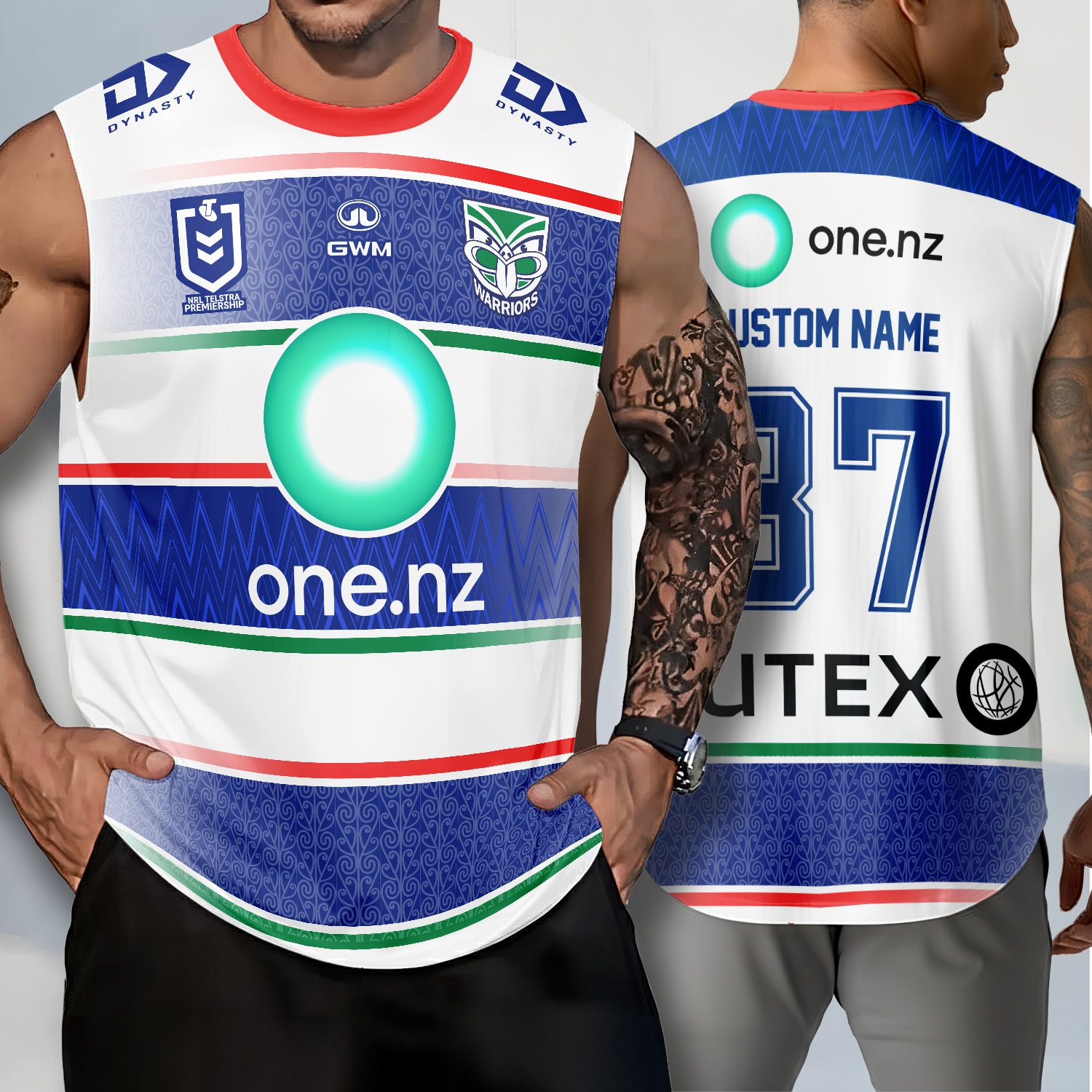 New Zealand Warriors Personalized Tank Top Gift For Fans New Zealand Warriors Personalized Tank Top Gift For Fans