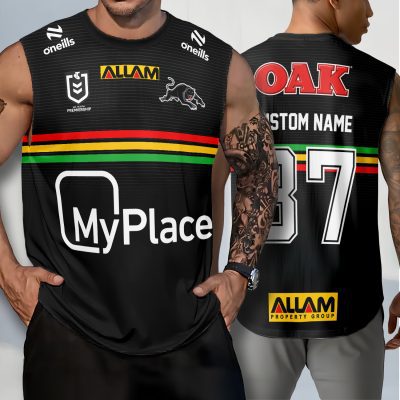 Penrith Panthers Personalized Tank Top Gift For Fans