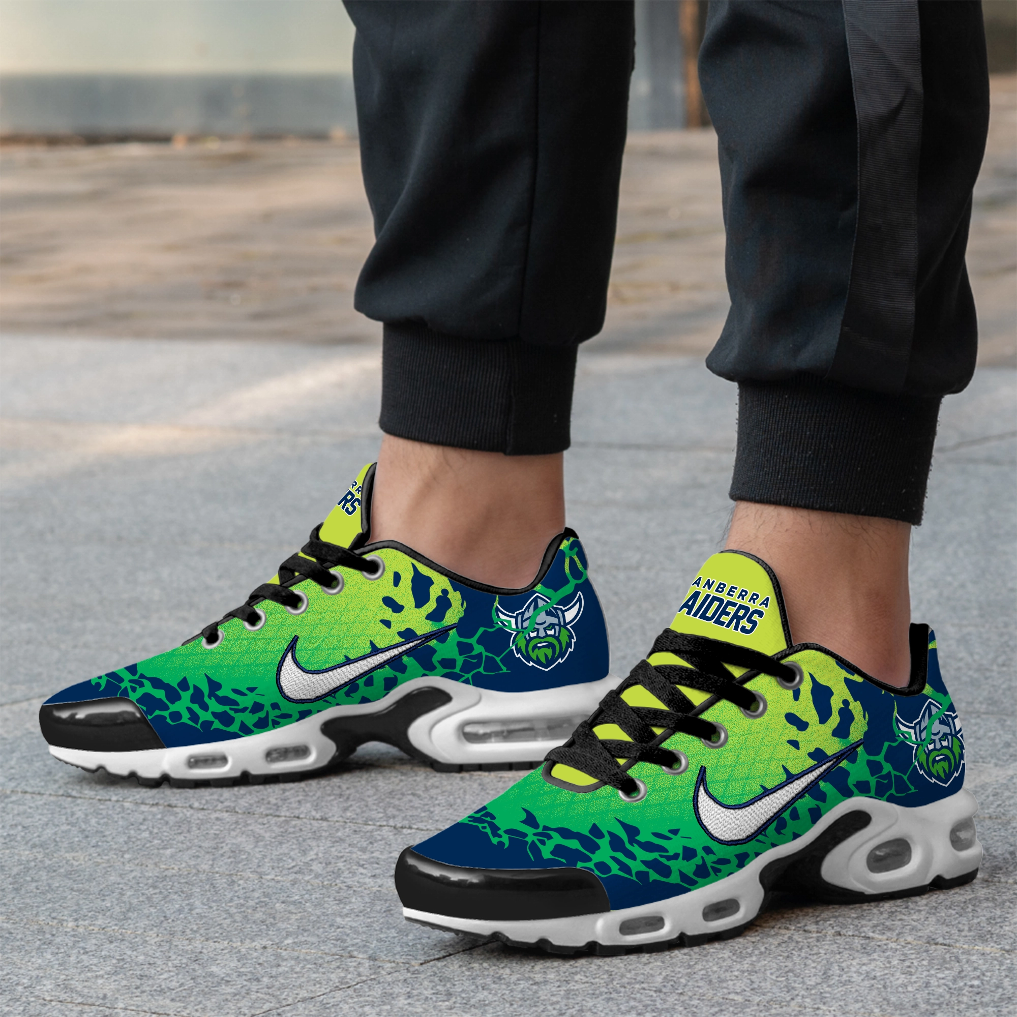 Canberra Raiders Sports Air Max Plus Sneakers For Men And Women Canberra Raiders Sports Air Max Plus Sneakers For Men And Women