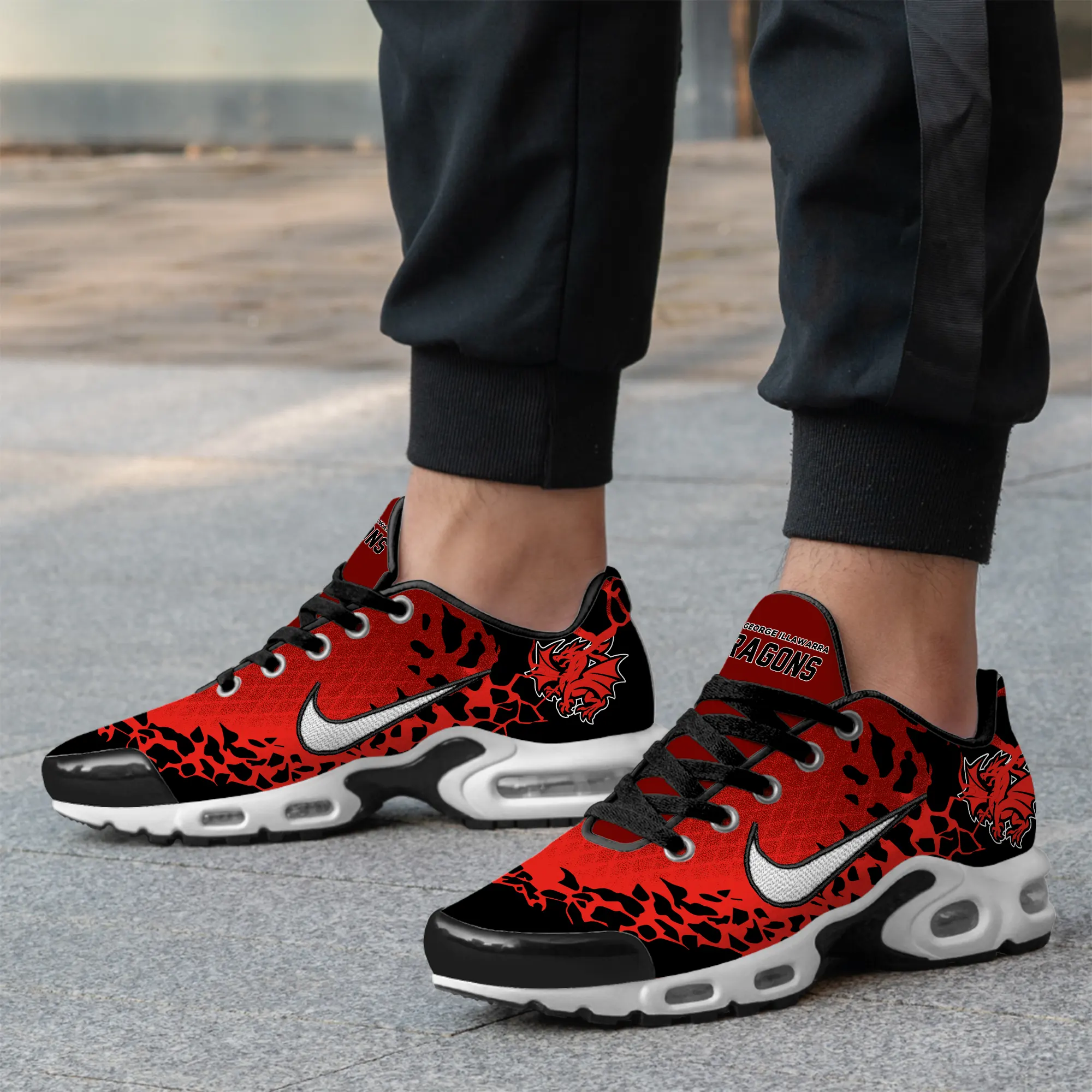 St. George Illawarra Dragons Sports Air Max Plus Sneakers For Men And Women St. George Illawarra Dragons Sports Air Max Plus Sneakers For Men And Women