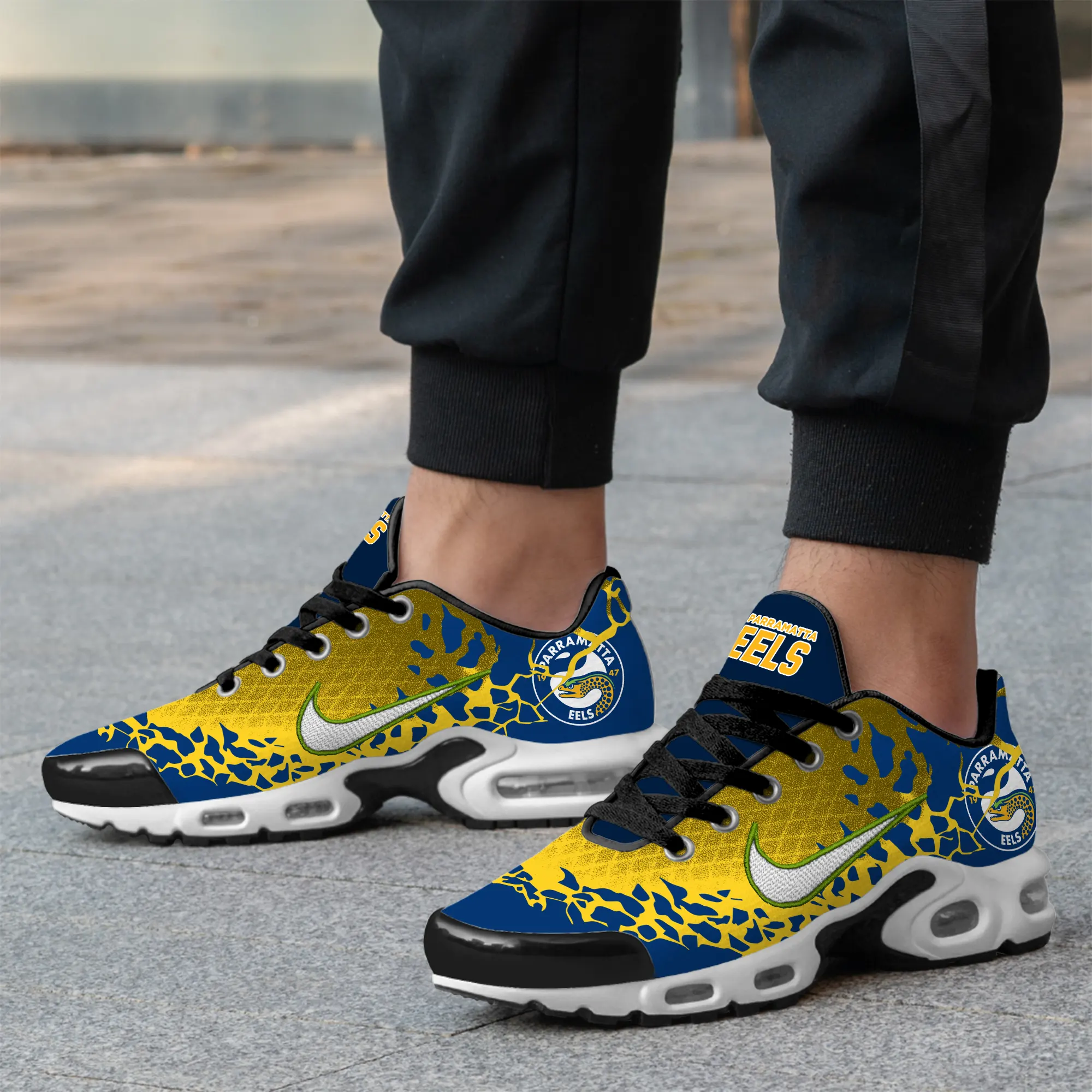 Parramatta Eels Sports Air Max Plus Sneakers For Men And Women Parramatta Eels Sports Air Max Plus Sneakers For Men And Women