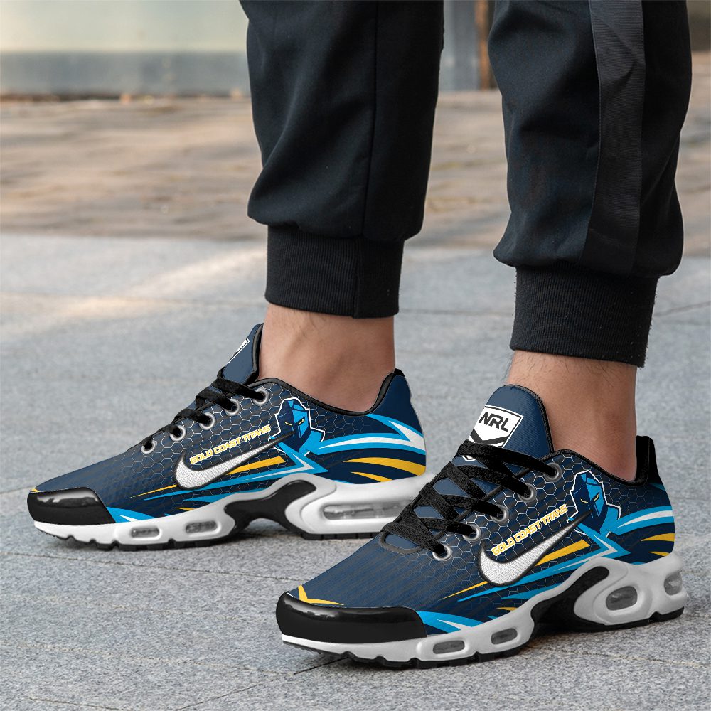 Gold Coast Titans Sports Air Max Plus Sneakers For Men And Women Gold Coast Titans Sports Air Max Plus Sneakers For Men And Women