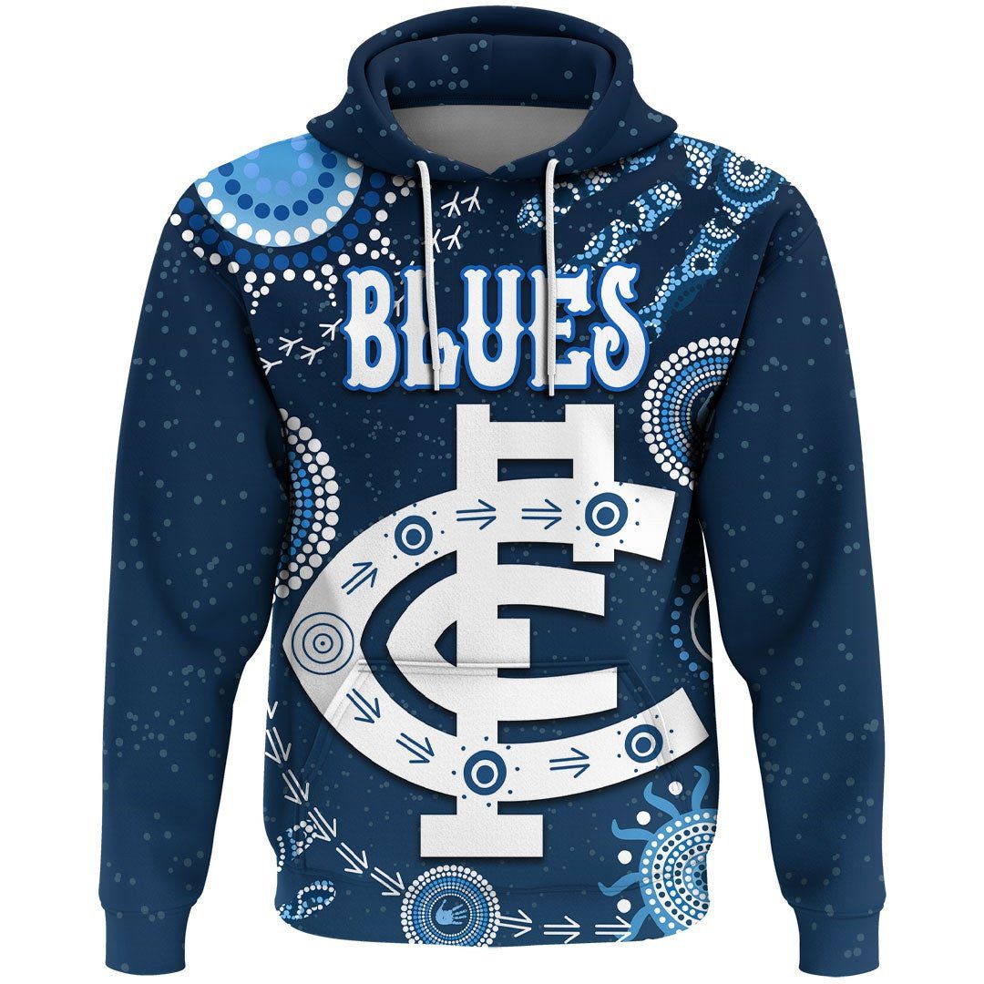 AFL Carlton Blues Pullover Hoodie AFL Carlton Blues Pullover Hoodie