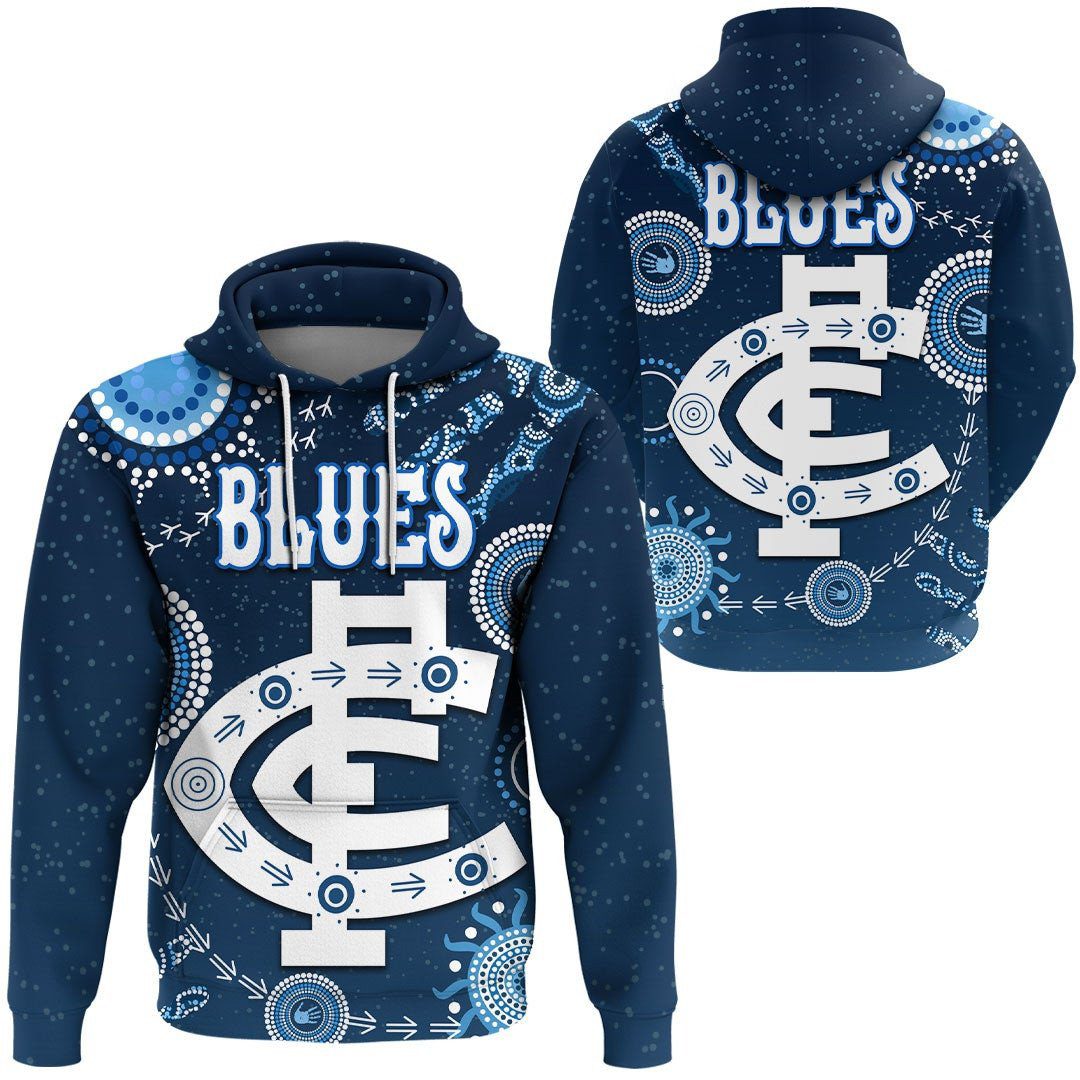 AFL Carlton Blues Pullover Hoodie AFL Carlton Blues Pullover Hoodie