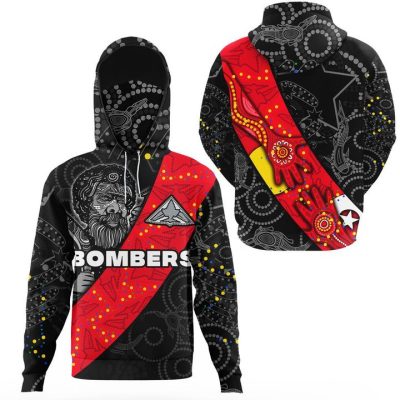 AFL Essendon Bombers Indigenous Pullover Hoodie