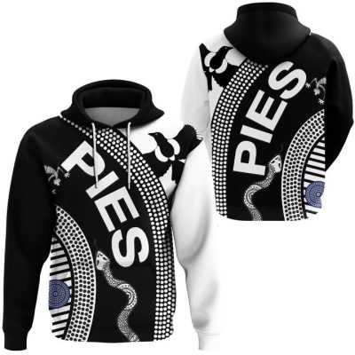 AFL Collingwood Magpies Indigenous Pullover Hoodie