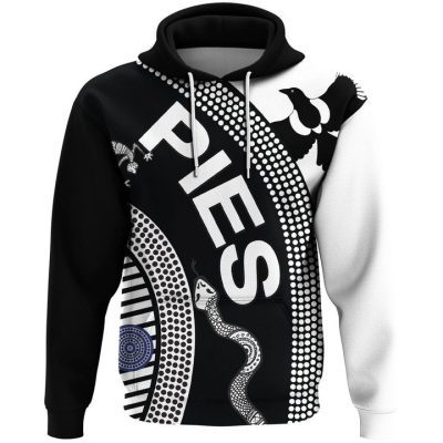 AFL Collingwood Magpies Indigenous Pullover Hoodie