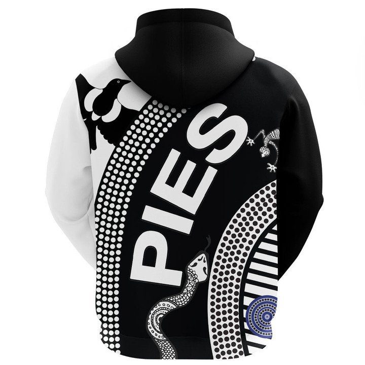 AFL Collingwood Magpies Indigenous Pullover Hoodie AFL Collingwood Magpies Indigenous Pullover Hoodie